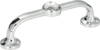 Crystal Legacy Bracelet Pull 3'' cc Polished Chrome 344-CH