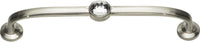 Crystal Legacy Bracelet Pull 5 1/16'' cc Brushed Nickel 345-BRN
