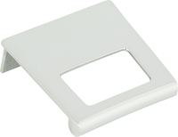 Edge Pulls Mid Century Tab Pull 1 1/4'' cc Polished Chrome 362-CH