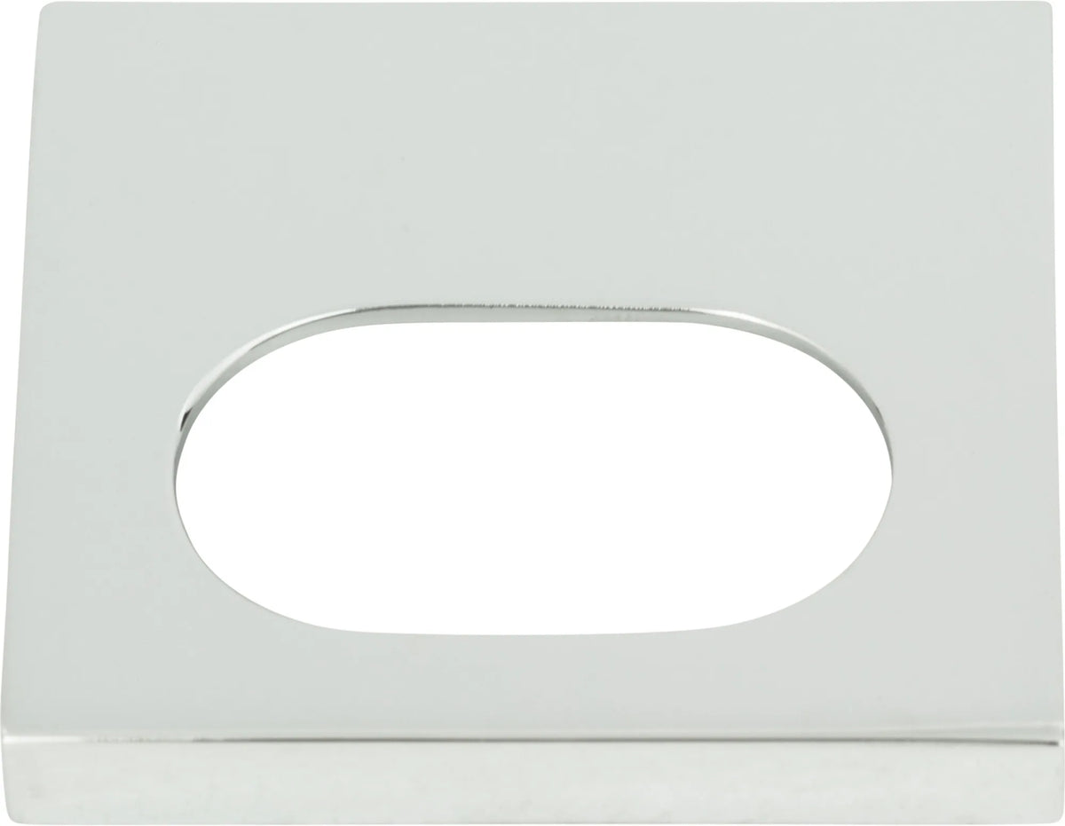 Edge Pulls Modern Square Edge Tab Pull 1 1/4'' cc Polished Chrome 364-CH