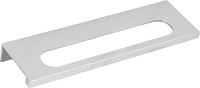 Edge Pulls Modern Square Edge Tab Pull 5 1/16'' cc Polished Chrome 365-CH