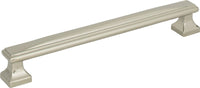 Wadsworth Pull 7 9/16'' cc Polished Nickel 375-PN
