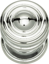 Campaign Round Knob 1 1/4'' Polished Chrome 376-CH