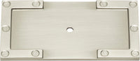 Campaign L-Bracket Backplate 3 11/16'' Brushed Nickel 378-BRN