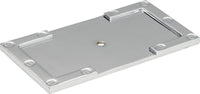 Campaign L-Bracket Backplate 3 11/16'' Polished Chrome 378-CH