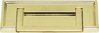 Campaign Rope Drop Pull 3'' cc Polished Brass 381-PB