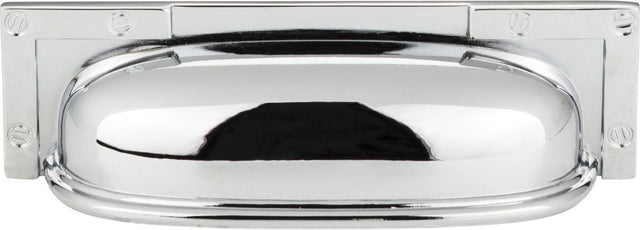 Campaign L-Bracket Cup Pull 3 3/4'' cc Polished Chrome 382-CH