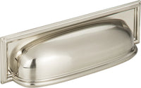 Campaign Rope Cup Pull 3 3/4'' cc Brushed Nickel 383-BRN