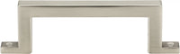 Campaign Bar Pull 3'' cc Brushed Nickel 384-BRN