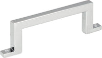 Campaign Bar Pull 3'' cc Polished Chrome 384-CH
