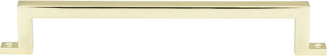Campaign Bar Pull 6 5/16'' cc Polished Brass 387-PB