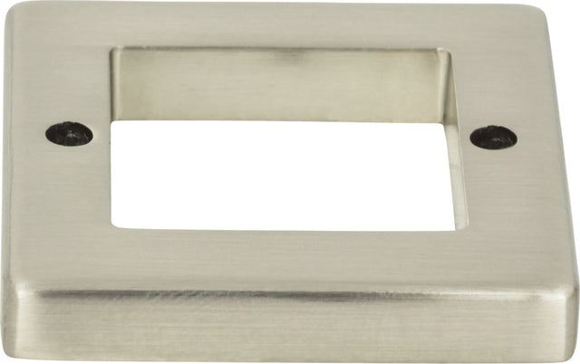 Tableau Square Base 1 7/16'' Brushed Nickel 392-BN