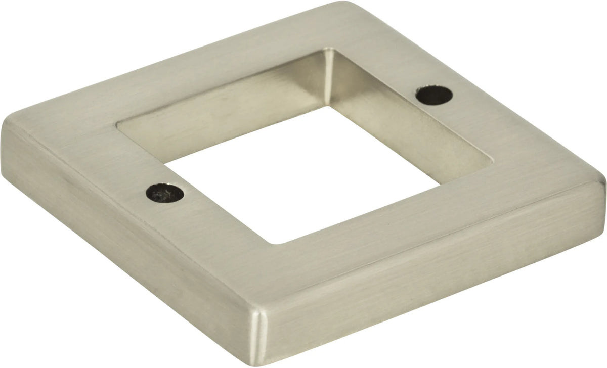 Tableau Square Base 1 7/16'' Brushed Nickel 392-BN
