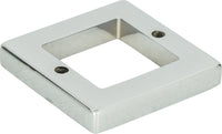 Tableau Square Base 1 7/16'' Polished Chrome 392-CH