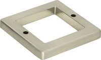 Tableau Square Base 1 13/16'' Brushed Nickel 393-BN