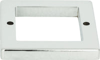 Tableau Square Base 1 13/16'' Polished Chrome 393-CH