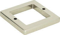 Tableau Square Base 1 13/16'' Polished Nickel 393-PN