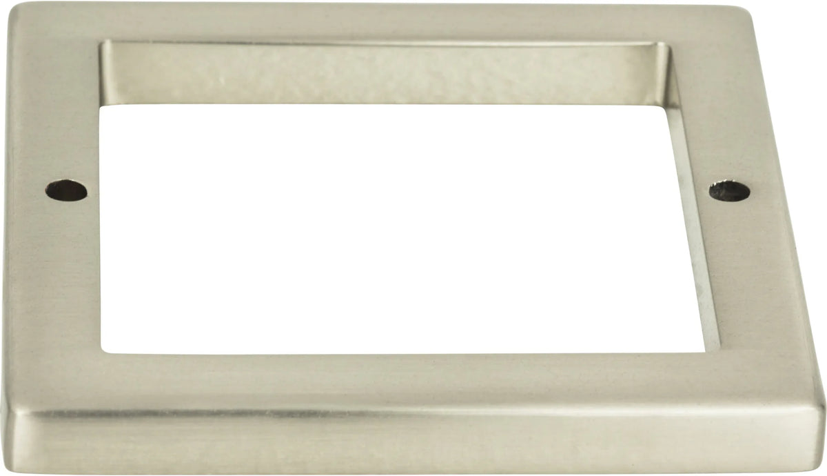 Tableau Square Base 2 1/2'' Brushed Nickel 394-BN