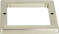 Tableau Square Base 2 1/2'' Brushed Nickel 394-BN