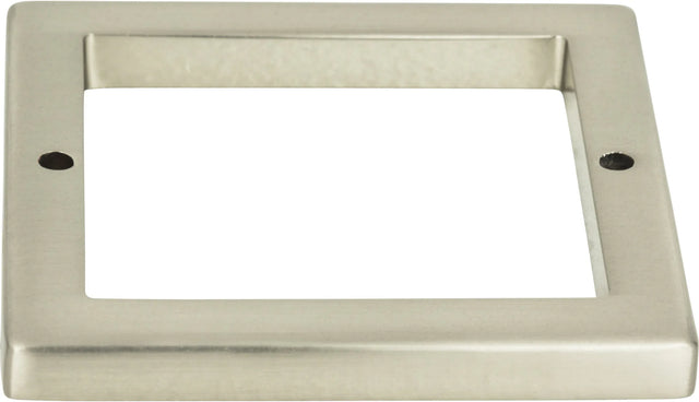 Tableau Square Base 2 1/2'' Brushed Nickel 394-BN