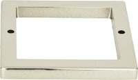 Tableau Square Base 2 1/2'' Polished Nickel 394-PN