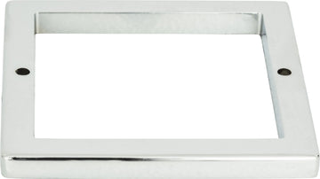 Tableau Square Base 3'' Polished Chrome 395-CH