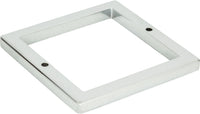 Tableau Square Base 3'' Polished Chrome 395-CH