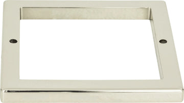 Tableau Square Base 3'' Polished Nickel 395-PN