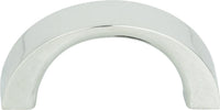 Tableau Curved Pull 1 7/16'' cc Polished Chrome 396-CH