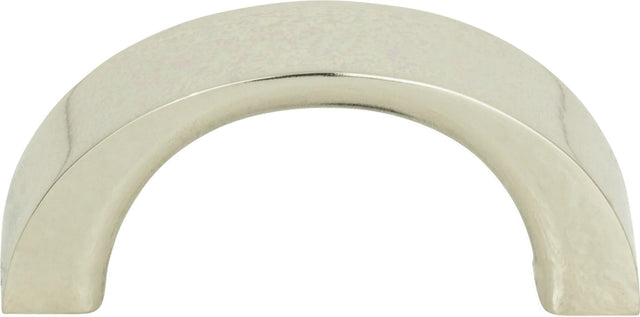 Tableau Curved Pull 1 7/16'' cc Polished Nickel 396-PN