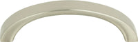 Tableau Curved Pull 2 1/2'' cc Brushed Nickel 398-BN