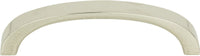 Tableau Curved Pull 3'' cc Polished Nickel 399-PN