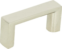 Tableau Squared Pull 1 7/16'' cc Polished Nickel 400-PN