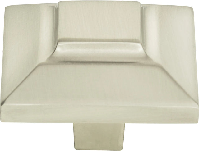 Trocadero Large Square Knob 1 1/2'' Brushed Nickel 4002-BRN