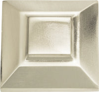 Trocadero Large Square Knob 1 1/2'' Brushed Nickel 4002-BRN