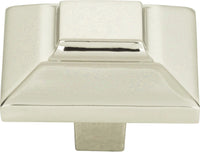 Trocadero Large Square Knob 1 1/2'' Polished Nickel 4002-PN