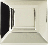 Trocadero Large Square Knob 1 1/2'' Polished Nickel 4002-PN