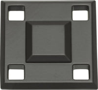 Craftsman Modern Square Knob 1 5/16'' Aged Bronze 4007-O