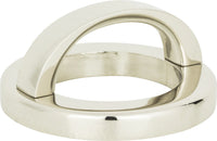 Tableau Round Base and Top 1 13/16'' cc Polished Nickel 405-PN