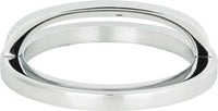 Tableau Round Base and Top 3'' cc Polished Chrome 407-CH