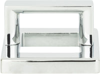 Tableau Square Base and Top 1 7/16'' cc Polished Chrome 408-CH