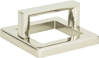 Tableau Square Base and Top 1 13/16'' cc Polished Nickel 409-PN