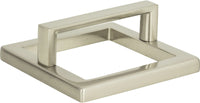 Tableau Square Base and Top 2 1/2'' cc Brushed Nickel 410-BN