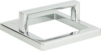 Tableau Square Base and Top 2 1/2'' cc Polished Chrome 410-CH
