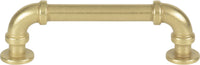 Steam Punk Pull 3 3/4'' cc Vintage Brass 432-UB