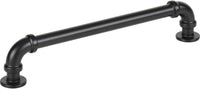 Steam Punk Pull 6 5/16'' cc Matte Black 433-BL