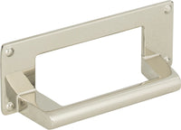 Bradbury Cup Pull 3'' cc Polished Nickel A301-PN