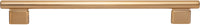 Holloway Pull 8 13/16'' cc Warm Brass A516-WB