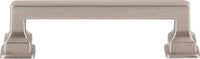 Erika Pull 3 3/4'' cc Brushed Nickel A622-BRN