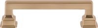 Erika Pull 3 3/4'' cc Warm Brass A622-WB